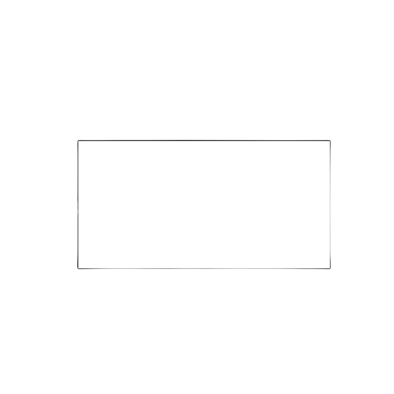 Product size diagram.