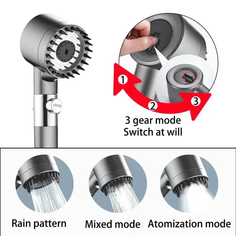 Your New Spa-Like Massage Handheld Showerhead