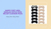 Happy Feet Heel Insoles Patch Pain Relief Cushion Pads by@Outfy