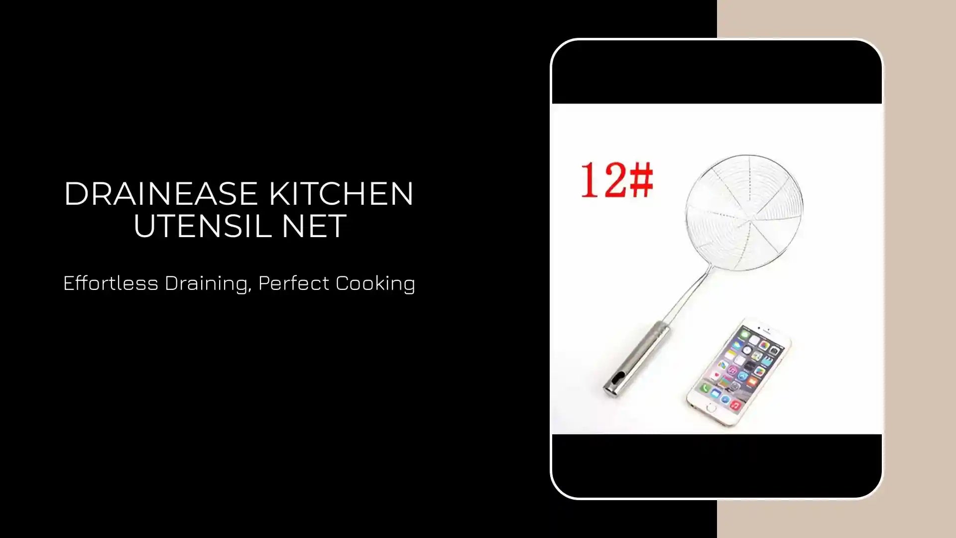 DrainEase Kitchen Utensil Net by@Outfy