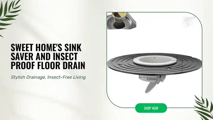 Sweet Home's Sink Saver and Insect Proof Floor Drain