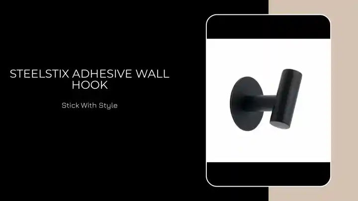 SteelStix Adhesive Wall Hook
