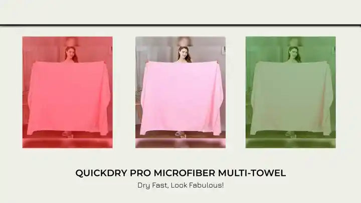 QuickDry Pro Microfiber Multi-Towel