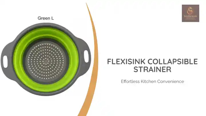 FlexiSink Collapsible Strainer by@Outfy