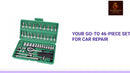 Your Go-To 46-Piece Set for Car Repair by@Outfy