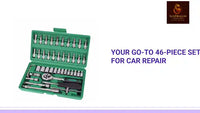 Your Go-To 46-Piece Set for Car Repair by@Outfy