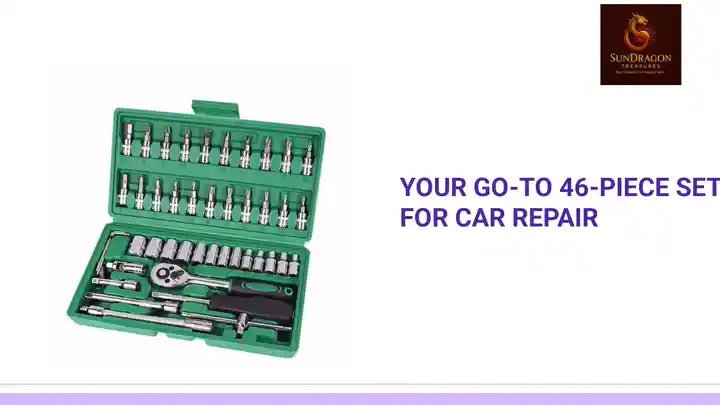 Your Go-To 46-Piece Set for Car Repair