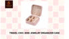 Travel Chic: Mini Jewelry Organizer Case by@Outfy
