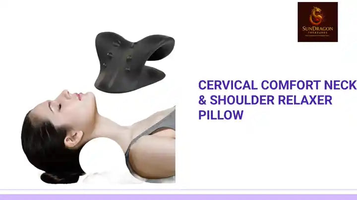 Cervical Comfort Neck & Shoulder Relaxer Pillow
