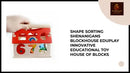 Shape Sorting Shenanigans Blockhouse Eduplay Innovative Educational Toy House of Blocks by@Outfy