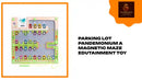 Parking Lot Pandemonium A Magnetic Maze Edutainment Toy by@Outfy
