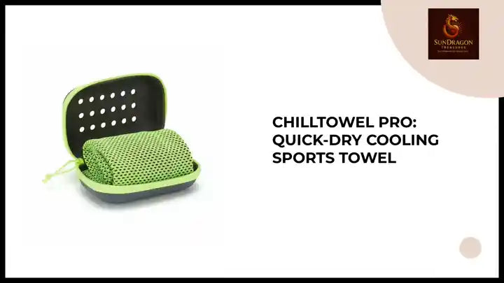 ChillTowel Pro: Quick-Dry Cooling Sports Towel