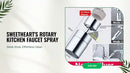 Sweetheart&#039;s Rotary Kitchen Faucet Spray by@Outfy