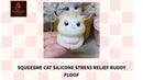Squeesme Cat Silicone Stress Relief Buddy Floof by@Outfy
