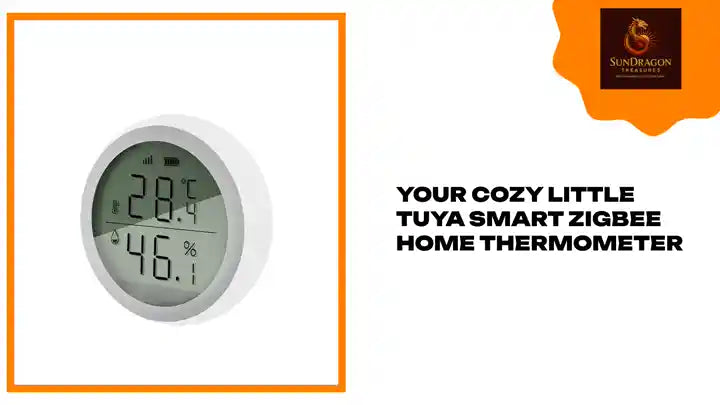 Your Cozy Little Tuya Smart Zigbee Home Thermometer