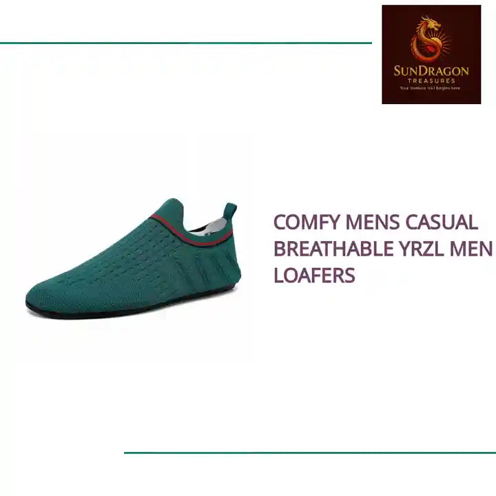 Comfy Mens Casual Breathable Yrzl Men Loafers