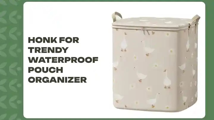 Honk for Trendy Waterproof Pouch Organizer