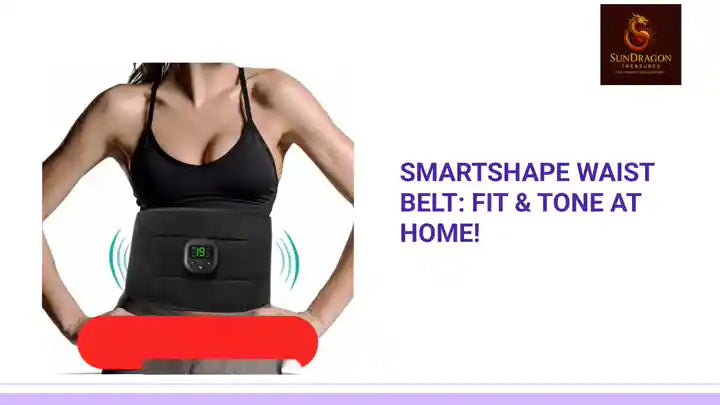 SmartShape Waist Belt: Fit & Tone at Home!