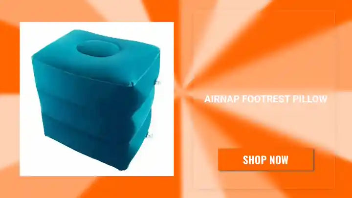 Airnap Footrest Pillow