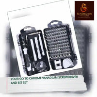 Your Go To Chrome Vanadium Screwdriver and Bit Set by@Outfy