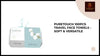 PureTouch 100PCS Travel Face Towels - Soft &amp; Versatile by@Outfy