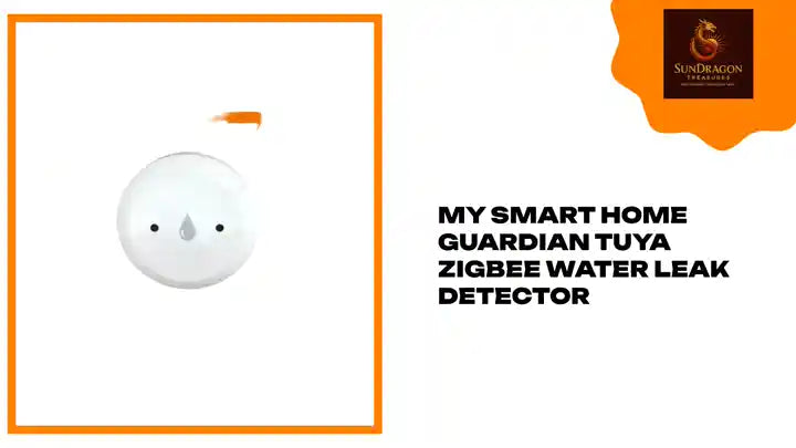 My Smart Home Guardian Tuya Zigbee Water Leak Detector