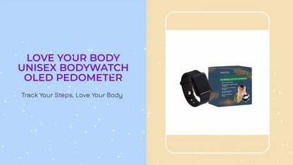 Love Your Body Unisex Bodywatch OLED Pedometer by@Outfy