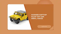 Hummer Softtop Alloy Toy Car Army...Twice! by@Outfy