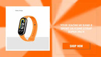 Your Xiaomi Mi Band 8 Sport Silicone Strap Super Pack by@Outfy
