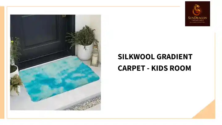 SilkWool Gradient Carpet - Kids Room