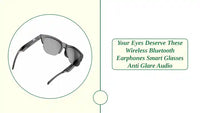 Your Eyes Deserve These Wireless Bluetooth Earphones Smart Glasses Anti Glare Audio by@Outfy