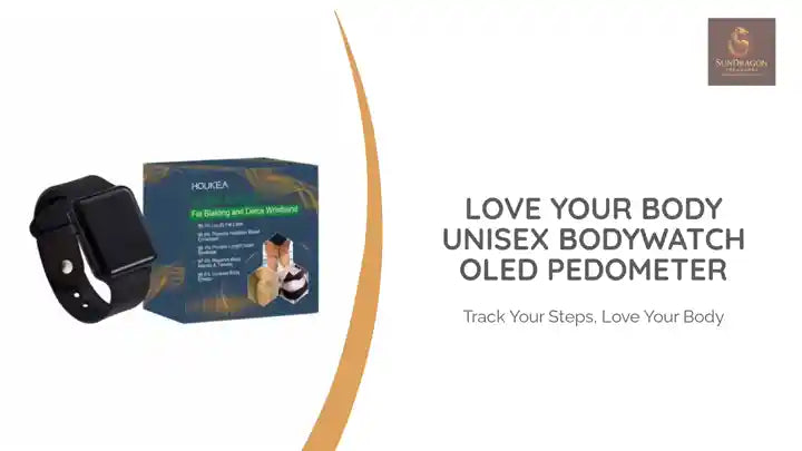 Love Your Body Unisex Bodywatch OLED Pedometer