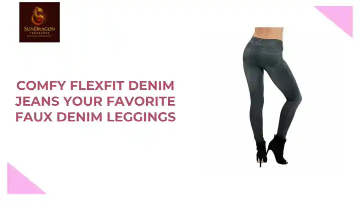 Comfy Flexfit Denim Jeans Your Favorite Faux Denim Leggings