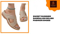 Sweet Summer Sandalias Mujer Fashion Shoes by@Outfy