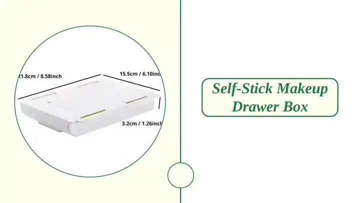 Self-Stick Makeup Drawer Box