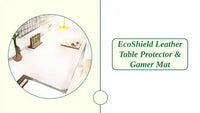 EcoShield Leather Table Protector &amp; Gamer Mat by@Outfy