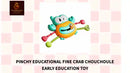 Pinchy Educational Fine Crab Chouchoule Early Education Toy by@Outfy