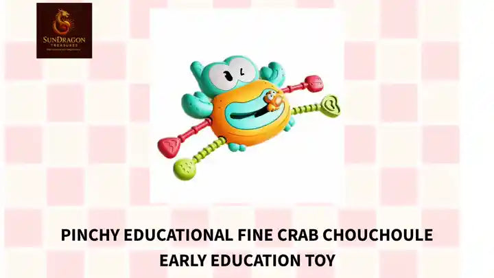 Pinchy Educational Fine Crab Chouchoule Early Education Toy