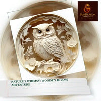 Nature&#039;s Whimsy: Wooden Jigsaw Adventure by@Outfy