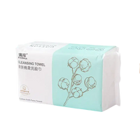 Packaged cleansing towels.