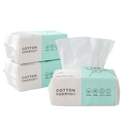 Packaged cotton face towels.