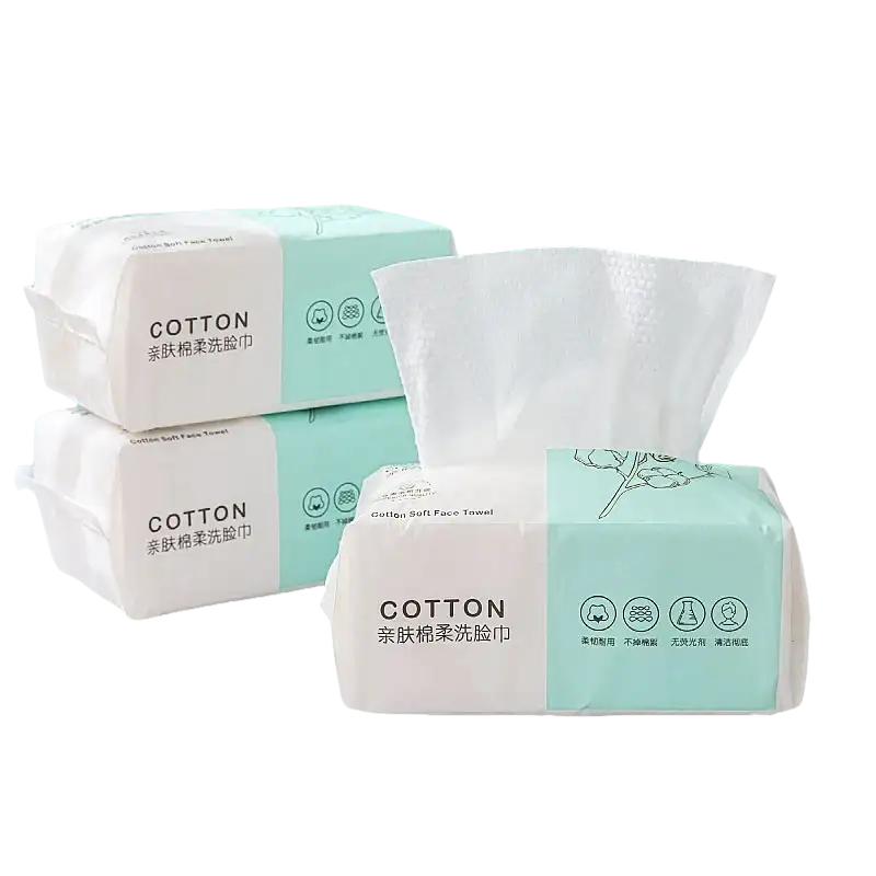 PureTouch 100PCS Travel Face Towels - Soft & Versatile