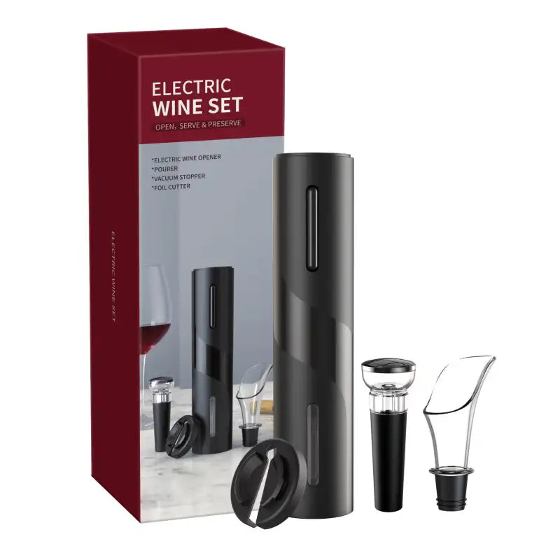 Qier USB Rechargeable Electric Wine Bottle Opener Love