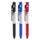 4 IN 1 Multifunction Touch Pen Ballpoint Pens with LED Light Folding Stand for Phone Holder Night Reading Stationery