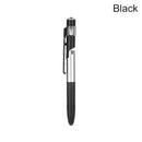 4 IN 1 Multifunction Touch Pen Ballpoint Pens with LED Light Folding Stand for Phone Holder Night Reading Stationery