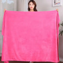 A big towel thick microfiber bath towel absorbent and quick-drying multifunctional swimming fitness sports beauty salon