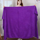 A big towel thick microfiber bath towel absorbent and quick-drying multifunctional swimming fitness sports beauty salon