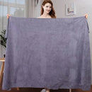 A big towel thick microfiber bath towel absorbent and quick-drying multifunctional swimming fitness sports beauty salon