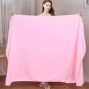 A big towel thick microfiber bath towel absorbent and quick-drying multifunctional swimming fitness sports beauty salon