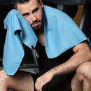 Ultra-Absorbent Microfiber Towel for Sports & Outdoor Activities - Quick-Drying Compact